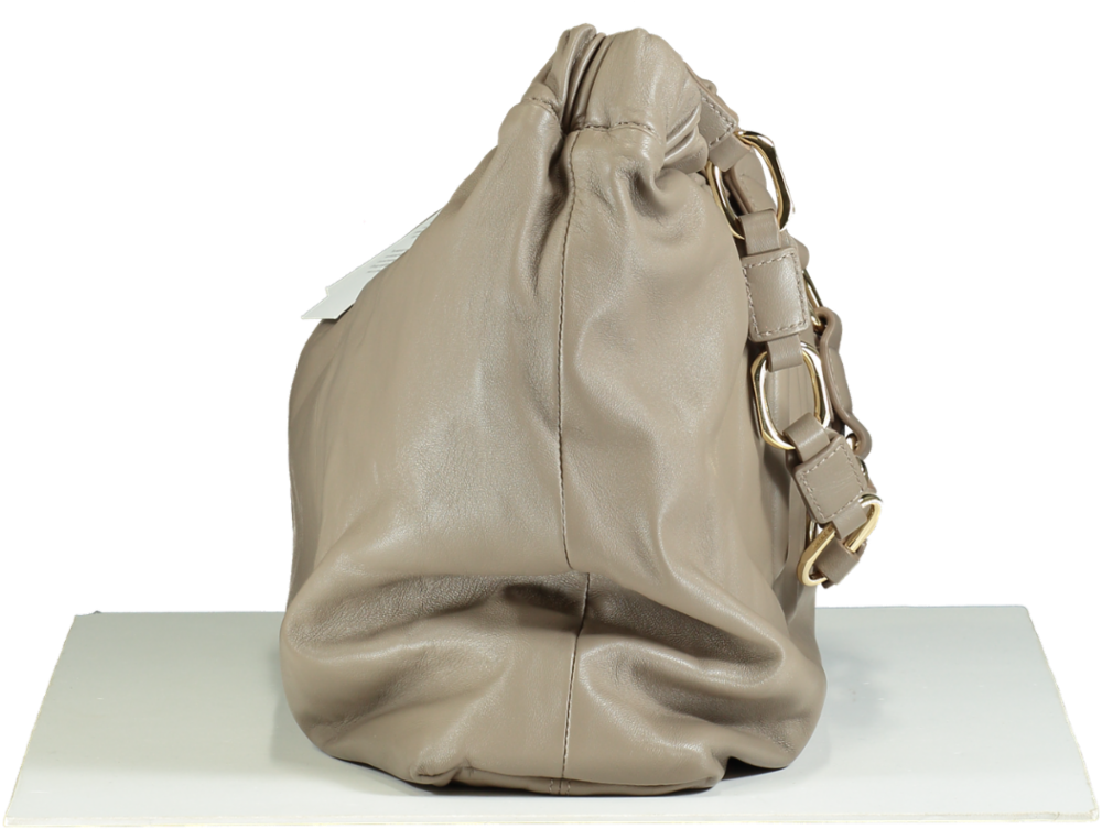 Anine Bing Taupe Chain Strap Shoulder Bag