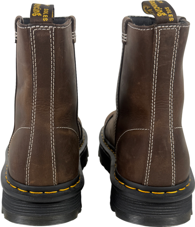 Dr Martens Brown Zebzag Rigger Boots UK 6.5 EU 40.5