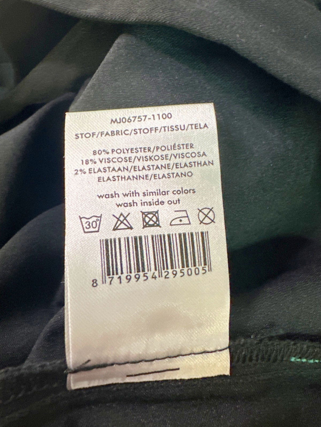 My Jewellery Black Pleated Shorts UK S