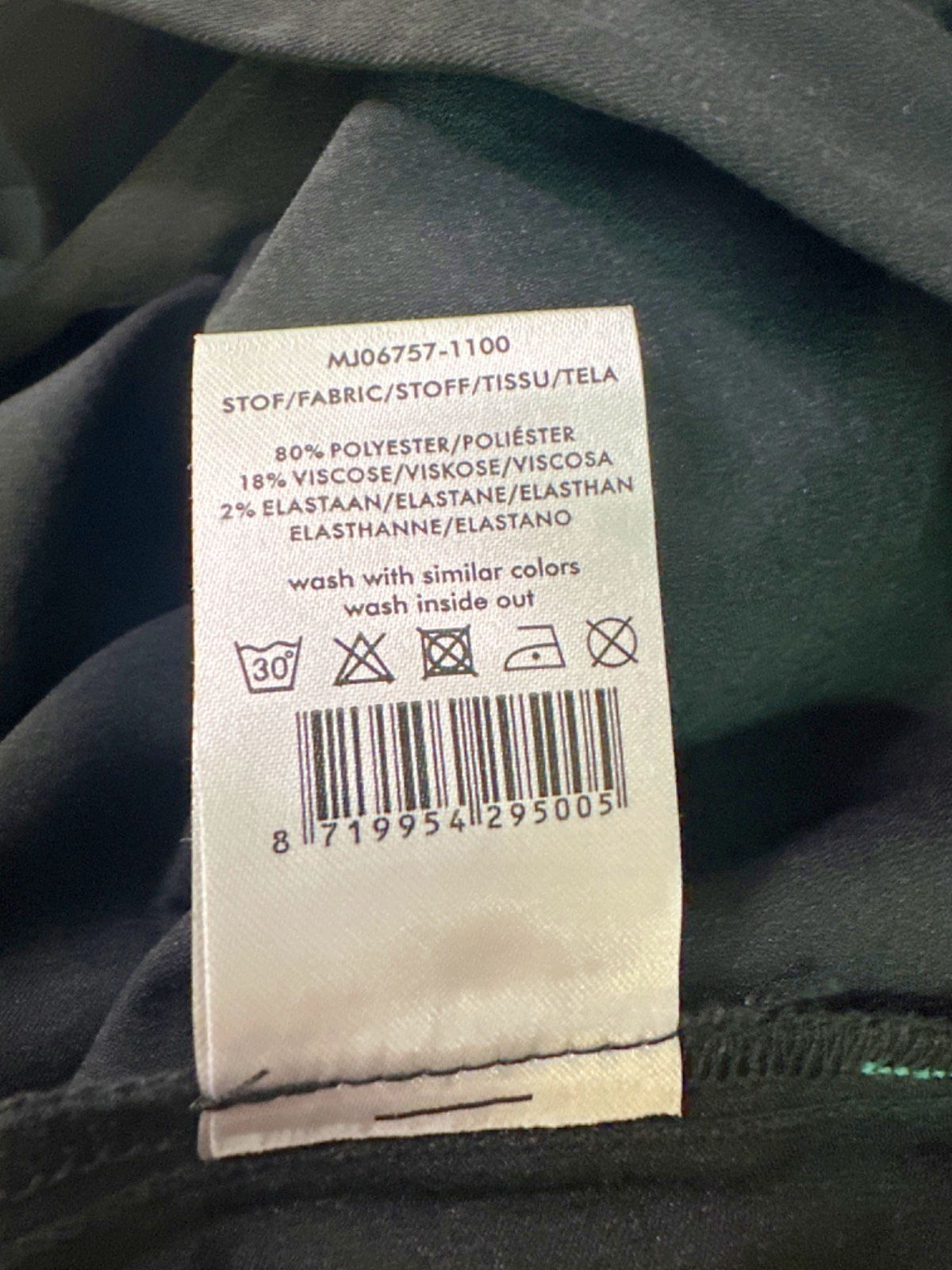 My Jewellery Black Pleated Shorts UK S