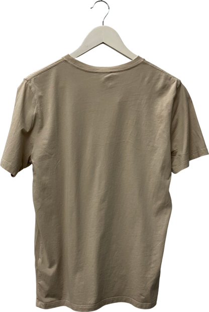 REISS Beige Crew Neck T-shirt In Stone UK S