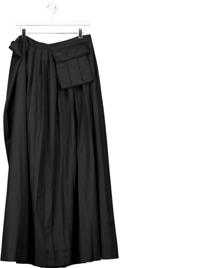 *SVG Black Open Leg Skirt UK XL