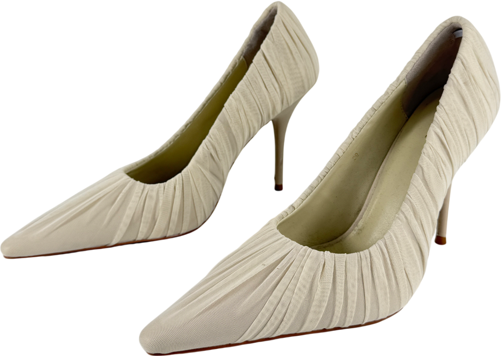 ALIAS MAE Cream Dea Heels UK 6 EU 39 👠