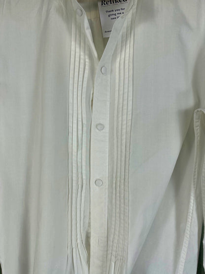 D&G White Long Sleeve Shirt UK 41"