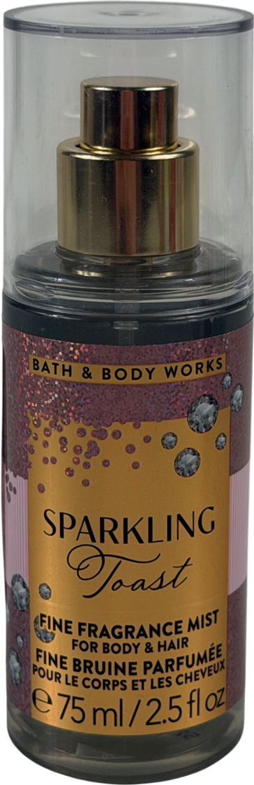 BATH AND BODY WORKS Sparkling Toast Travel Size Fine Fragrance Mist 75ml