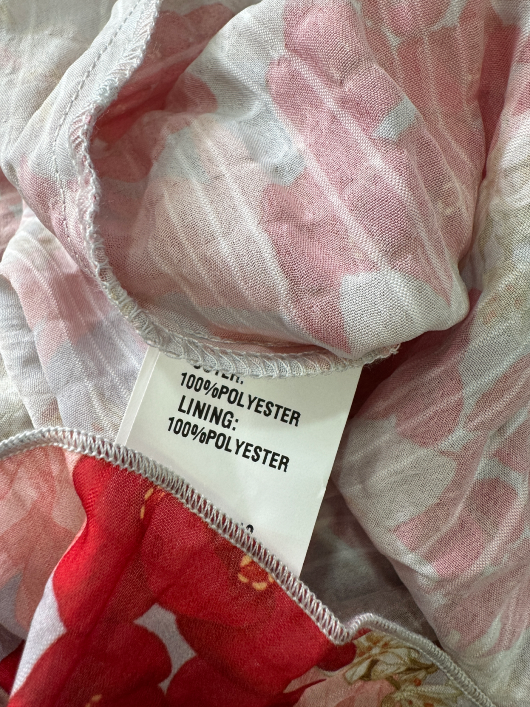 Little Mistress Red Floral Print Midaxi Dress UK 18