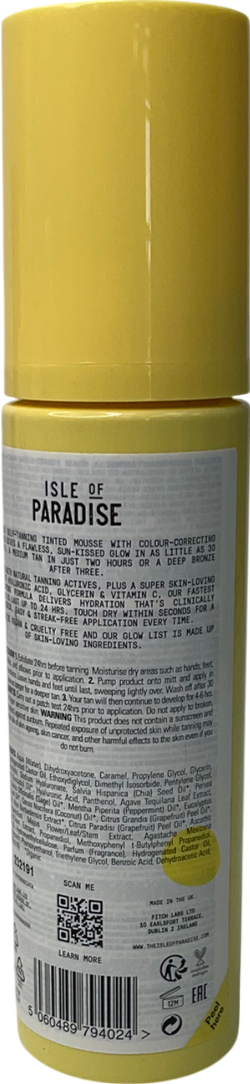 Isle Of Paradise Express Mousse 200ml