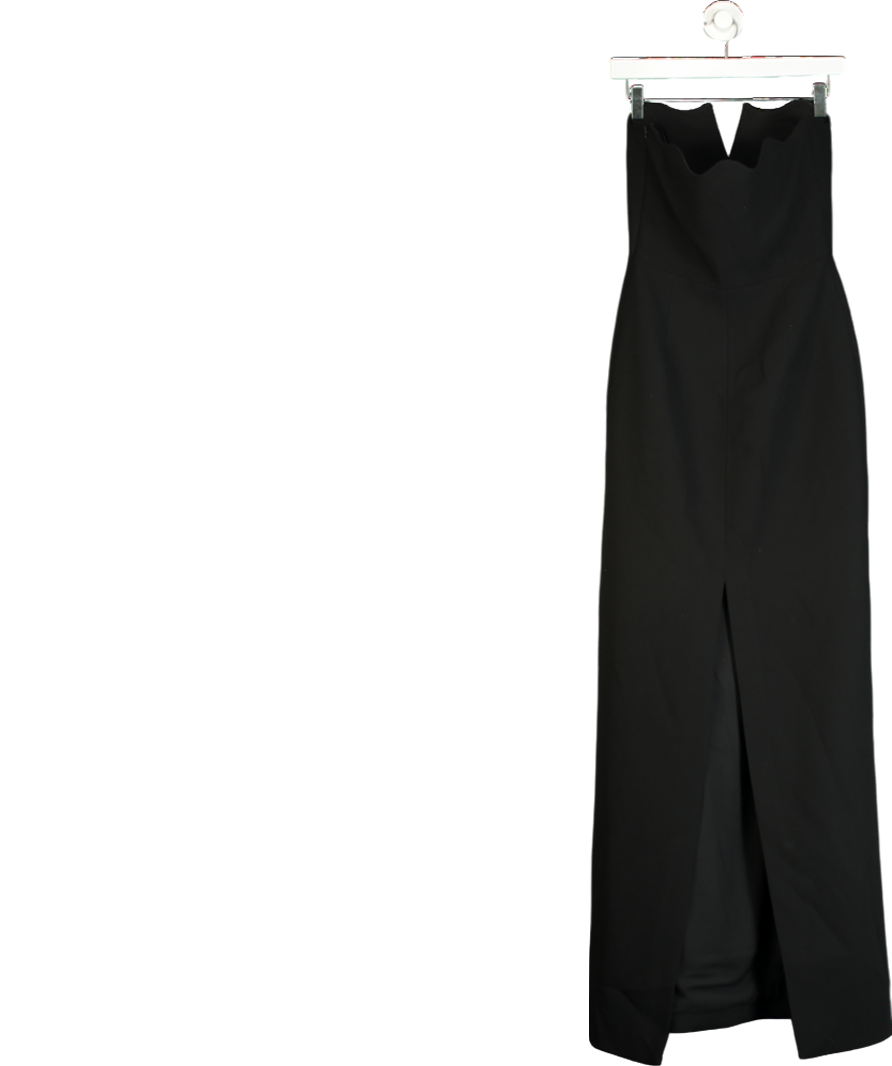 filiarmi Black Monique Split Corset Gown UK XS