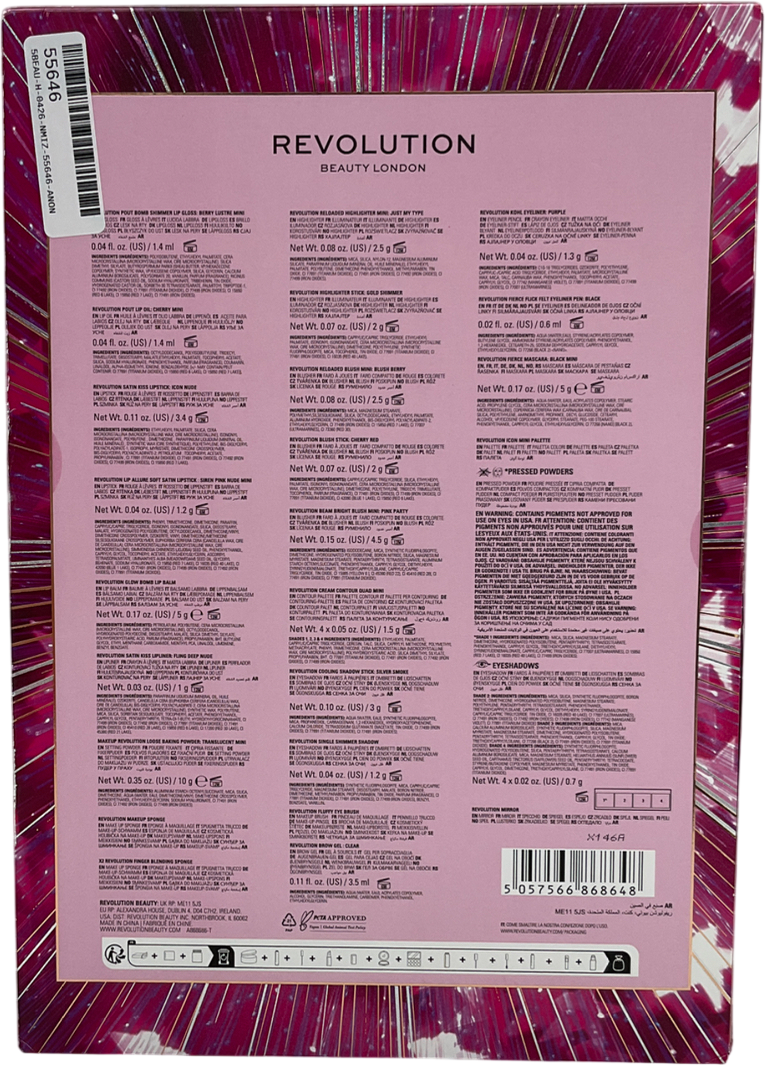 Revolution Makeup Advent Calendar 2025 One size