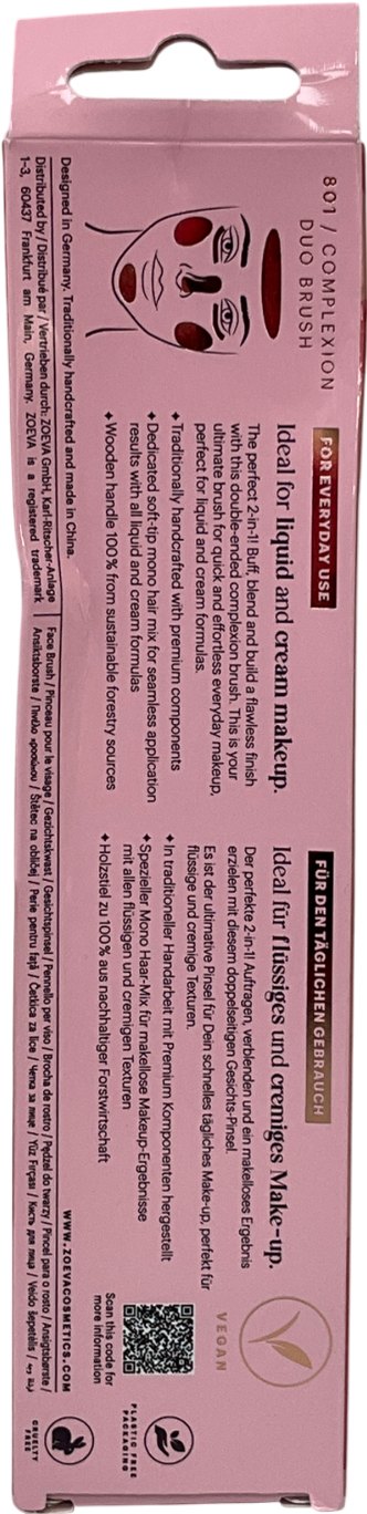 ZOEVA 801 Complexion Duo Brush One size