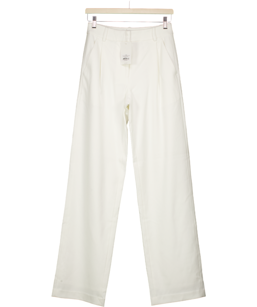 Henne White Carsson Suit Trousers UK 6