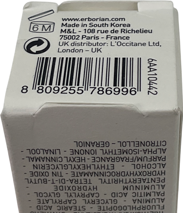 Erborian Bb Cream With Ginseng Chocolat 40ml