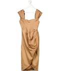 House of CB Beige Corset Style Dress UK 10