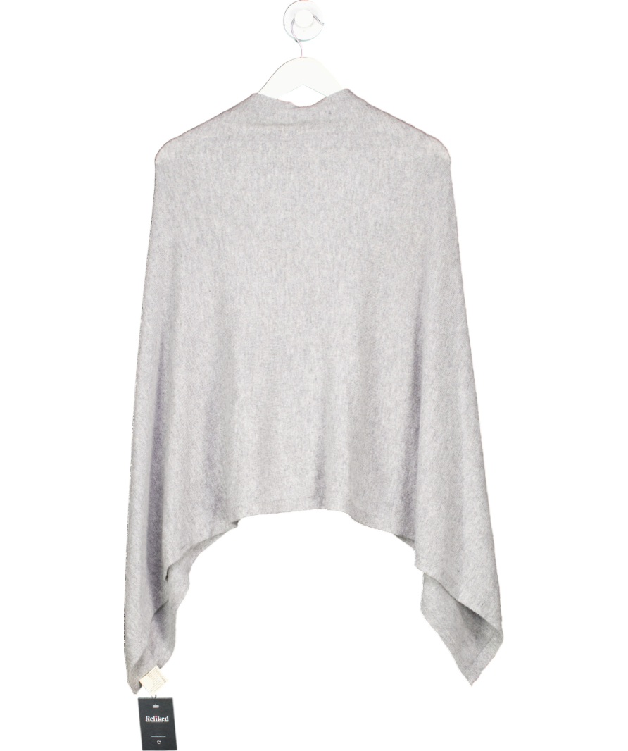 moda de la maria Grey Cashmere Shawl One Size
