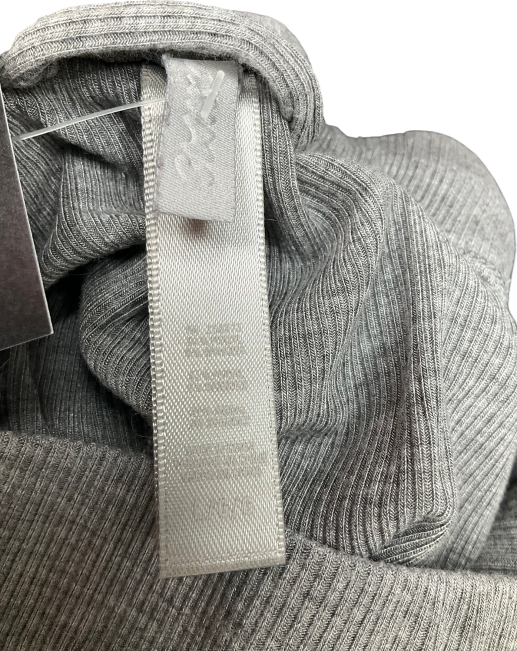 SKIMS Grey Ribbed Pant UK L