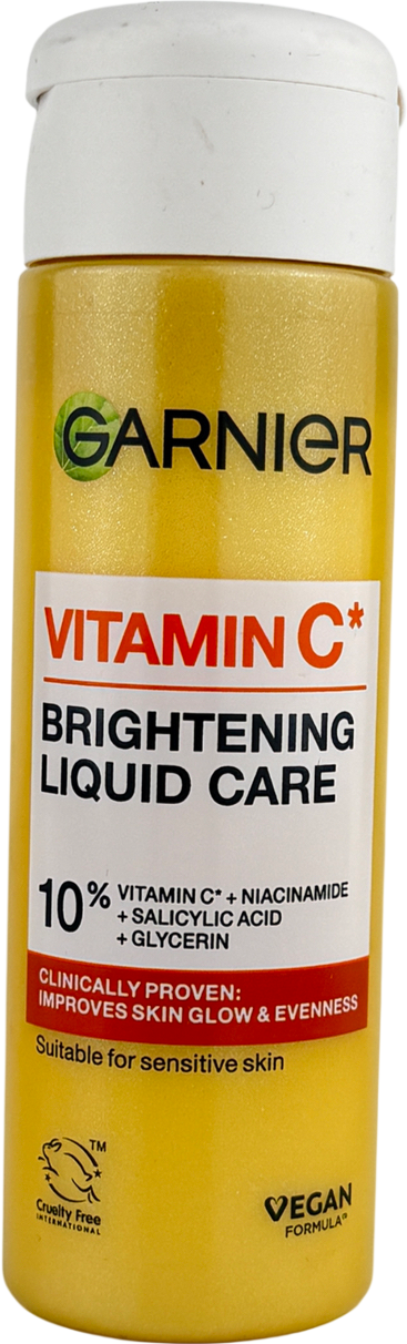 Garnier Vitamin C Brightening Liquid Care, 10% Glycerin, Niacinamide, Vitamin C & Salicylic Acid 120ml