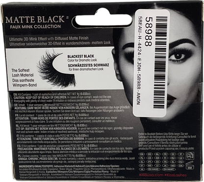 kiss Matte Silk Lashes 97535 One size