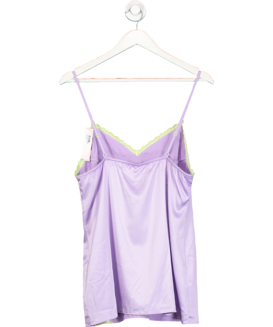 Victoria's Secret Purple Paradise Satin Slip UK L