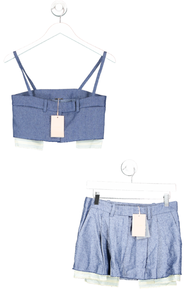 Alexis Blue Saanvi Skirt & Top Co-ord set UK XS