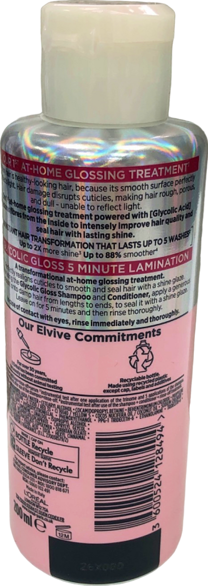L'Oreal Paris Elvive Glycolic Gloss 5 Minute Lamination Rinse-Off 200 ml
