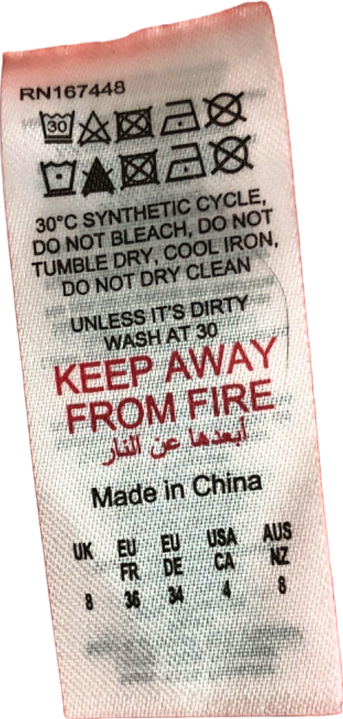 Karen Millen Coral Petal Floral Applique On Lace Woven Bandeau Midi Dress UK 8