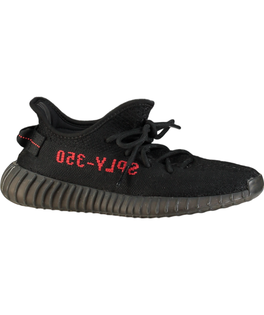 adidas Adidas Yeezy Boost 350 V2 Black Red Trainers UK 7 EU 40