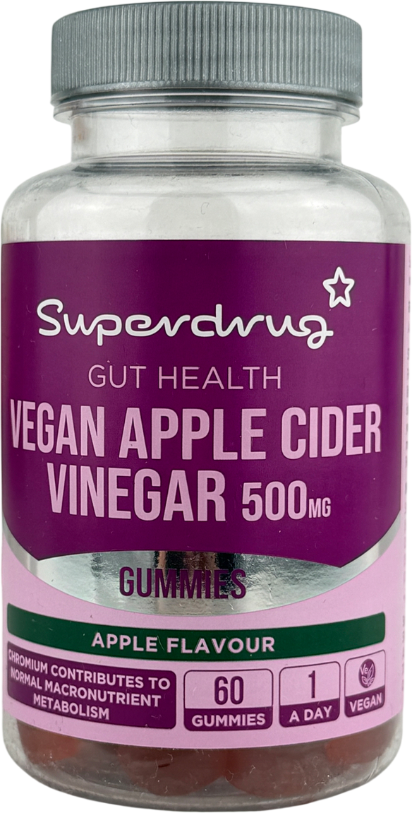 Superdrug Apple Cider Vinegar Gummies X60
