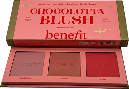 Benefit Chocolotta Blush Palette - Dandelion Shellie And Cherry Blushers One size