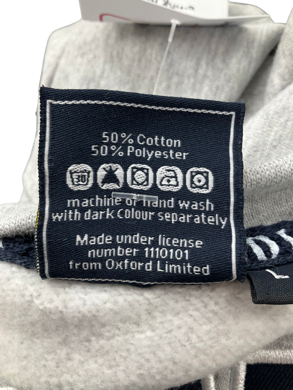 Grey Oxford University Sweater UK L