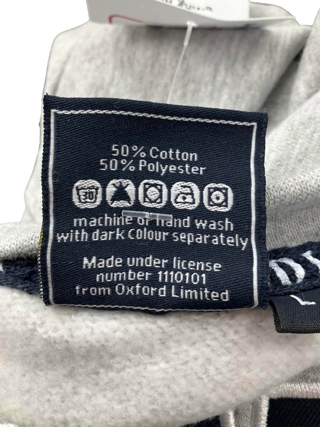 Grey Oxford University Sweater UK L