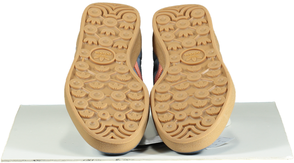 Adidas Blue and Pink Gazelle Indoor Trainers UK 10