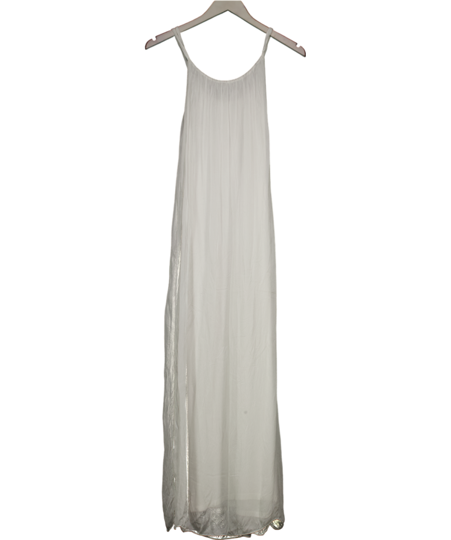 White Maxi Dress UK S