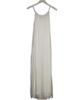 White Maxi Dress UK S