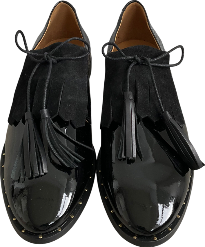 Rogue Matilda Black Patent Mules UK 9 EU 42 👠