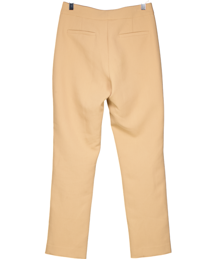 Aavelle Beige Tapered Trousers UK XS