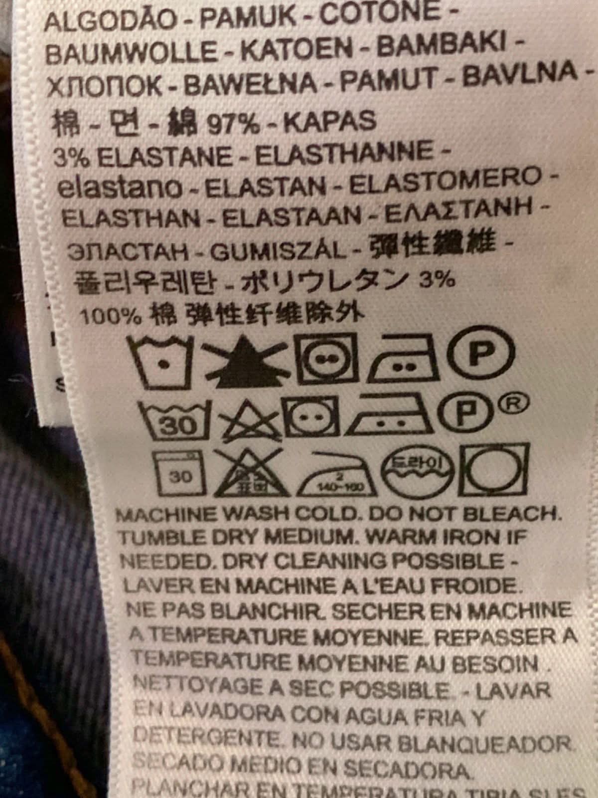 Levi's Blue 724 High-Rise Straight Jeans W28 L32