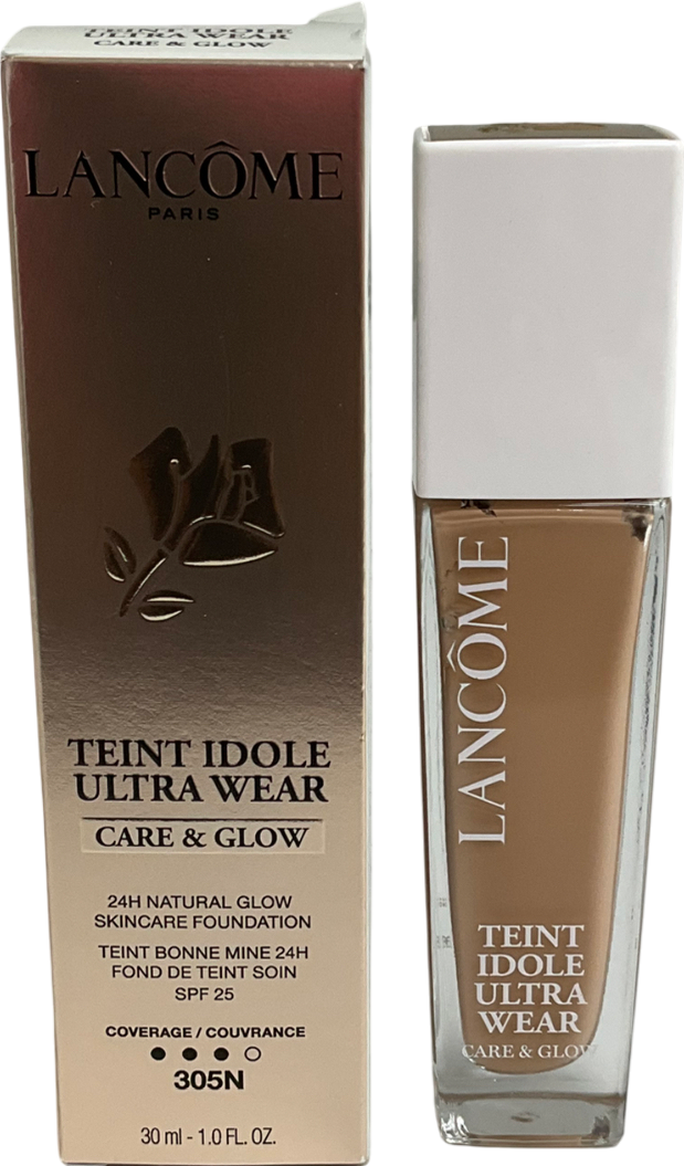 Lancome Teint Idôle Ultra Wear Care And Glow Foundation 305n 30ml