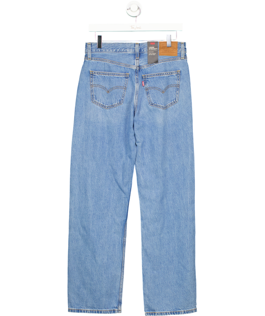 levis Blue Loose Straight Jeans W26