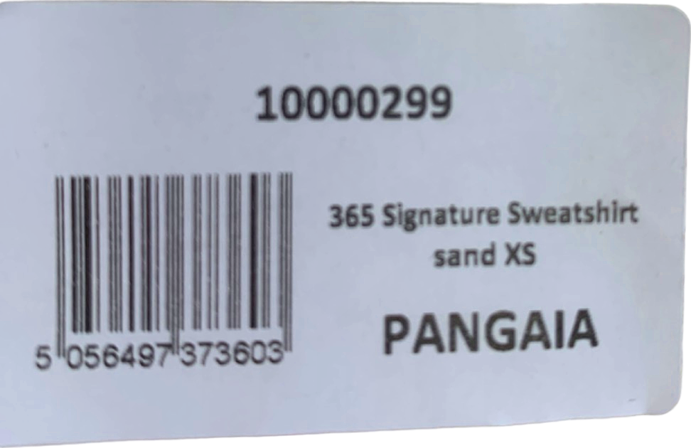 PANGAIA Sand 365 Signature Sweatshirt UK XS