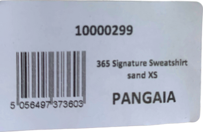 PANGAIA Sand 365 Signature Sweatshirt UK XS