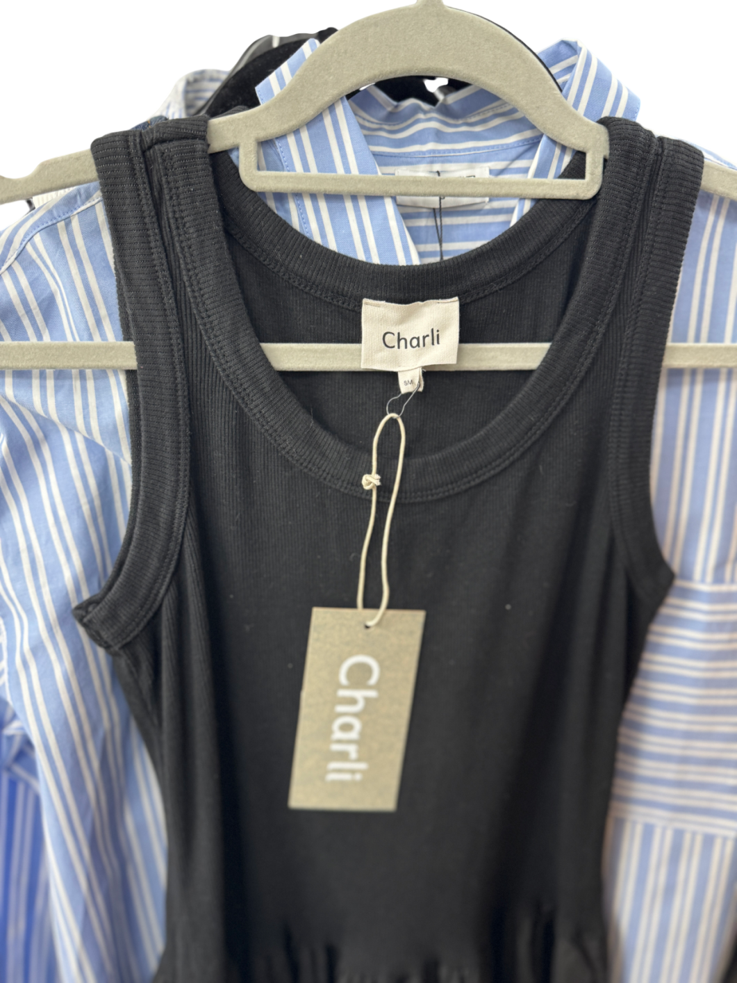 charlie Black Marnie Midi Dress UK S/M