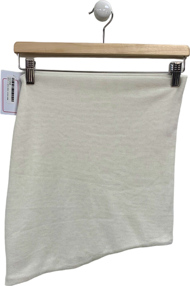 Unbranded Cream Knit Skirt UK S/M