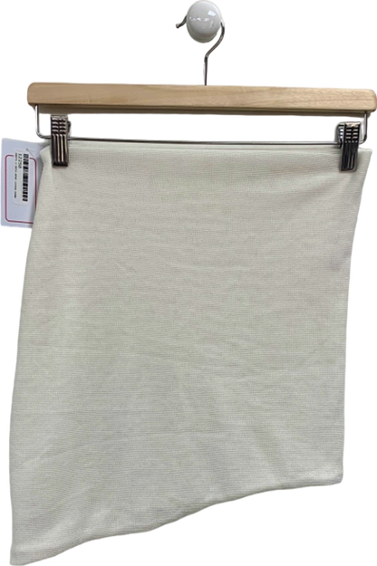 Unbranded Cream Knit Skirt UK S/M