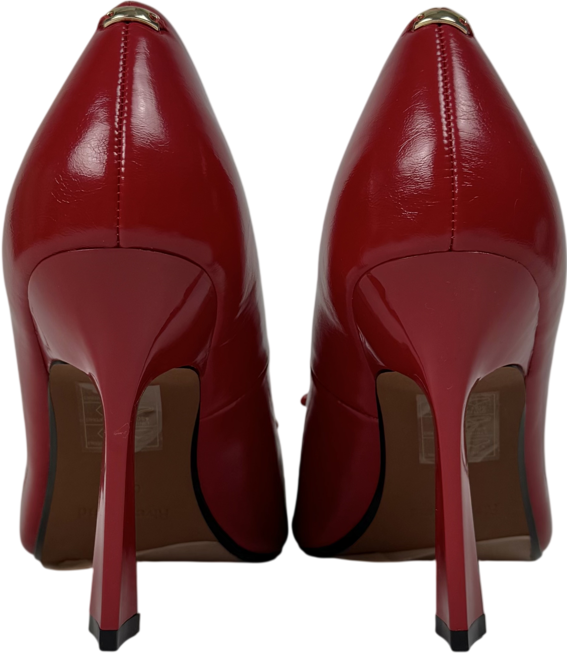 River Island Red Bow Court Heels UK 6 EU 39 👠
