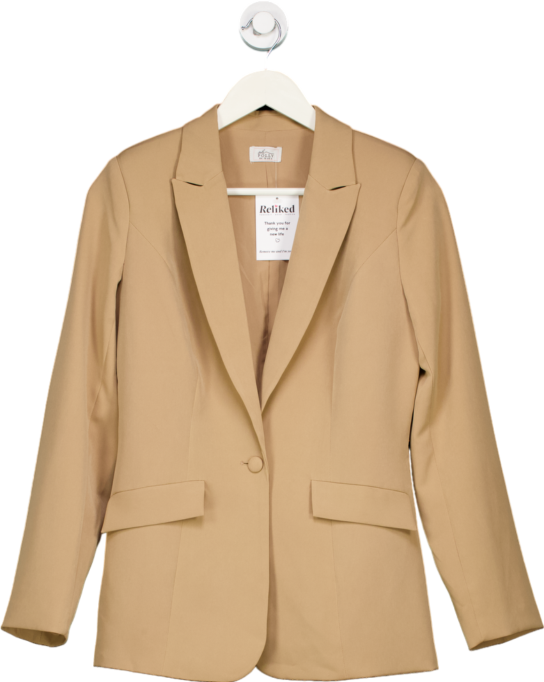 Oh Polly Beige Blazer UK 10