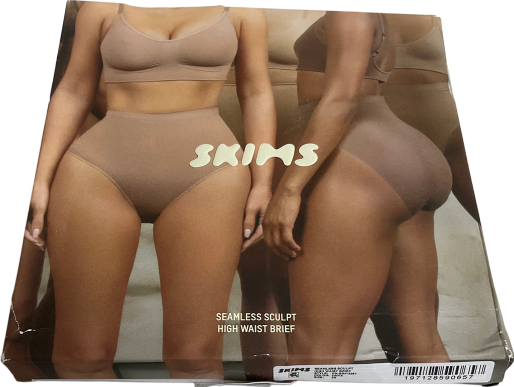 SKIMS Black High-waisted Brief - Onyx UK XXL