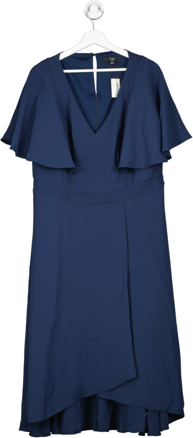 Joanna Hope  Navy Blue Angel Sleeve Dress BNWT UK 18