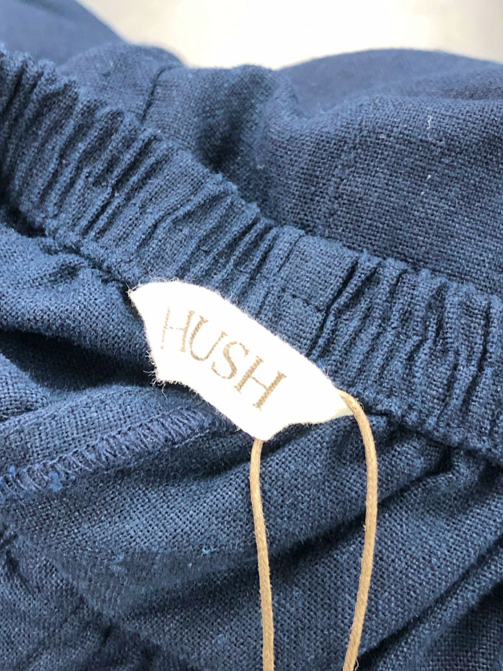 Hush Navy Wide Leg Trousers UK 8