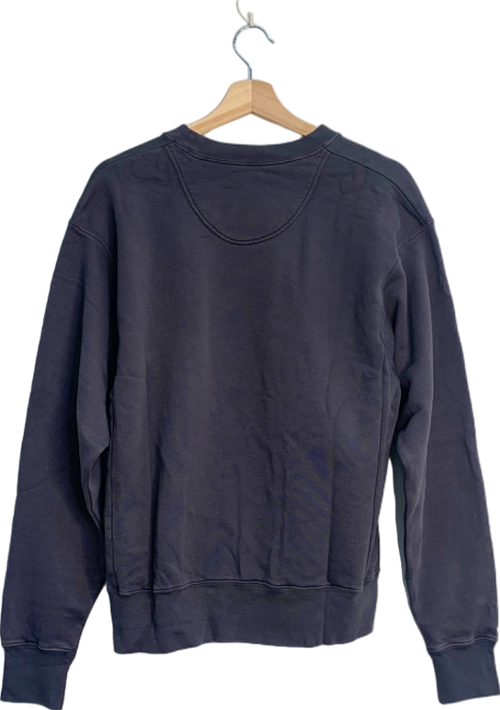 7 Days Active Dark Grey Monday Crew Neck Sweater S