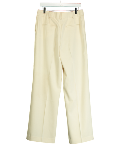 Sezane Cream Giacomo Trousers UK 12